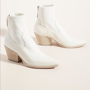 Dolce Vita White Shanta Bootie